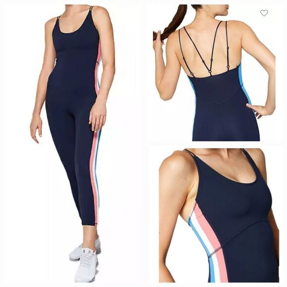 FourLaps Blue Elevate One-Piece Training Jumpsuit Size Medium - Picture 1 of 16
